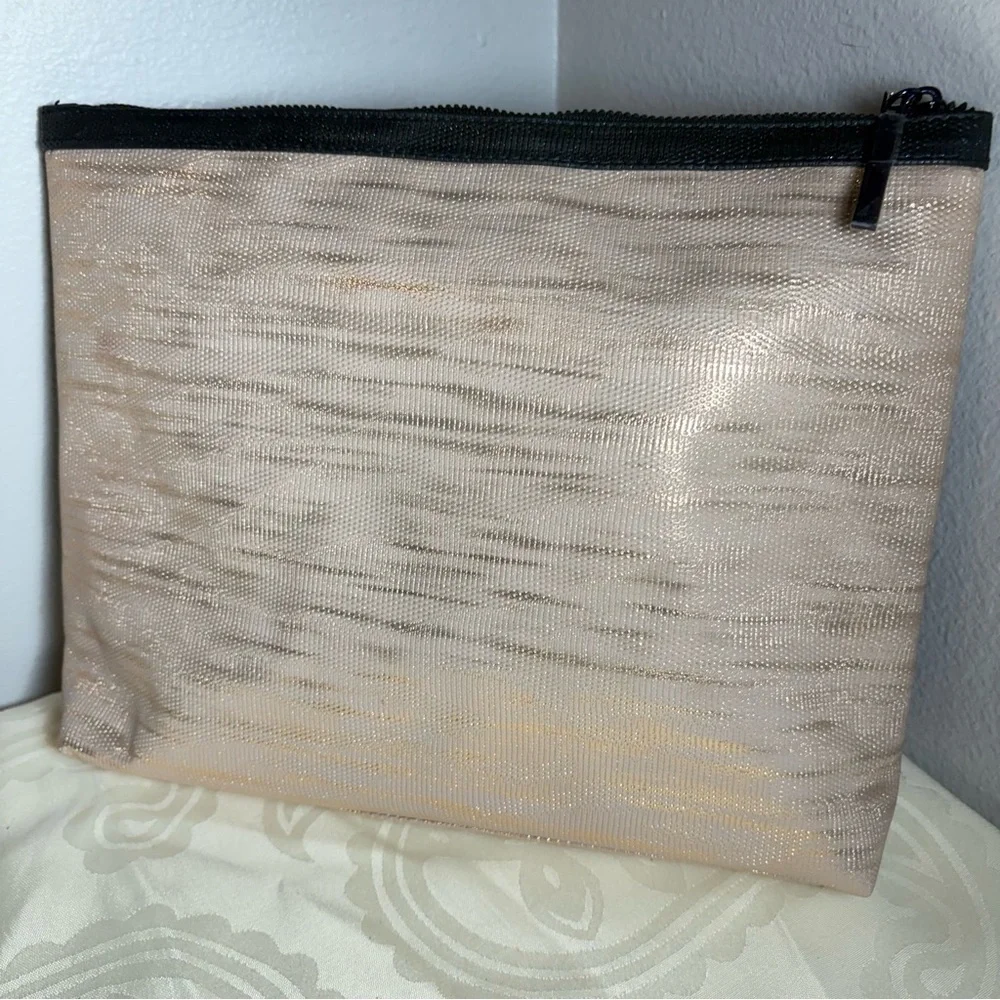 Elegant Cream Women's cosmetic Bag